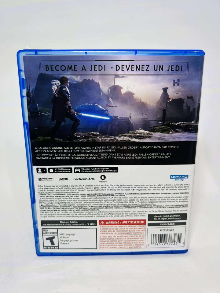 STAR WARS JEDI: FALLEN ORDER PLAYSTATION 5 (PS5) - jeux video game-x