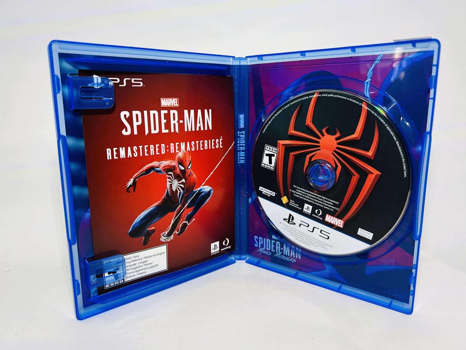 MARVEL'S SPIDERMAN MILES MORALES LAUNCH EDITION PLAYSTATION 5 PS5 - jeux video game-x