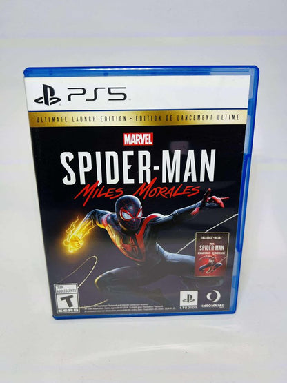 MARVEL'S SPIDERMAN MILES MORALES LAUNCH EDITION PLAYSTATION 5 PS5 - jeux video game-x