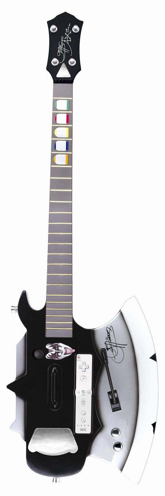 GUITARE GUITAR HERO KISS (NINTENDO WII) MAGASIN SEULEMENT - jeux video game-x