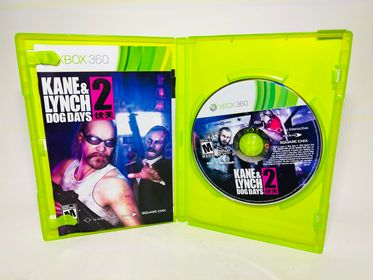 KANE AND LYNCH 2 DOG DAYS XBOX 360 X360 - jeux video game-x