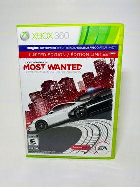 NEED FOR SPEED NFS MOST WANTED 2012  Limited Edition XBOX 360 X360 - jeux video game-x