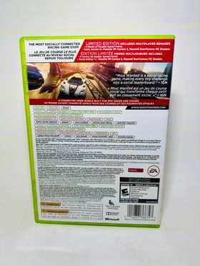 NEED FOR SPEED NFS MOST WANTED 2012  Limited Edition XBOX 360 X360 - jeux video game-x