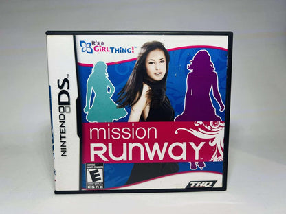 MISSION RUNWAY NINTENDO DS - jeux video game-x