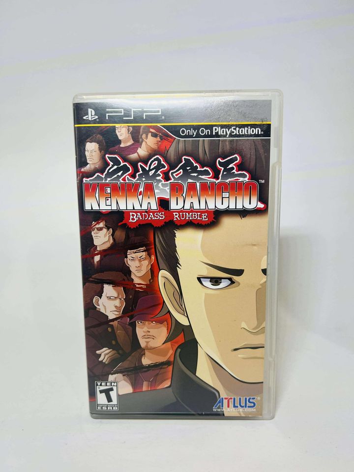 KENKA BANCHO BADASS RUMBLE PLAYSTATION PORTABLE PSP - jeux video game-x