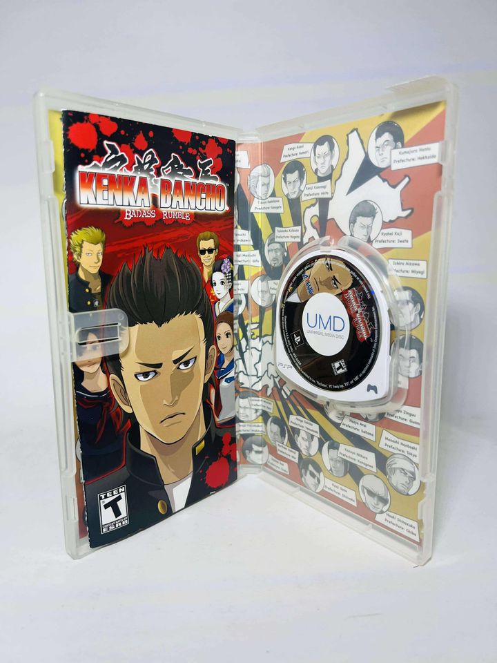 KENKA BANCHO BADASS RUMBLE PLAYSTATION PORTABLE PSP - jeux video game-x