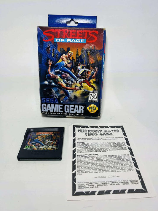 Streets of Rage SEGA GAME GEAR SGG - jeux video game-x