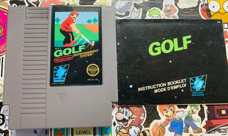 GOLF (NINTENDO NES) - jeux video game-x