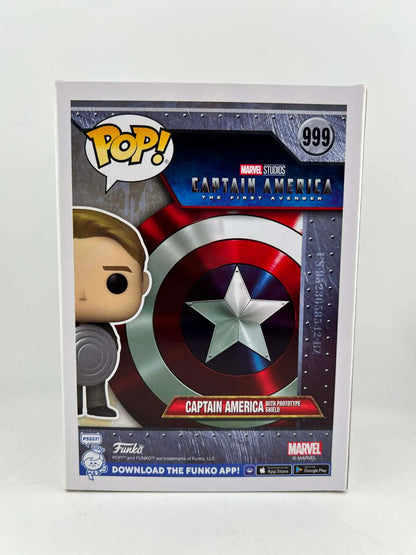 Funko Pop ! Figurine vinyle Marvel Captain America First Avenger 999 Captain America