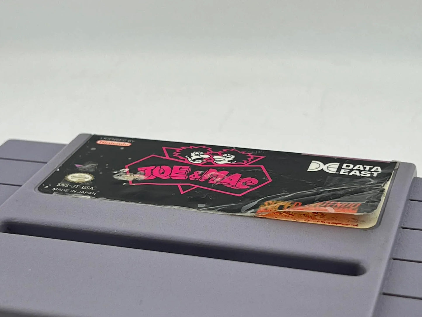JOE & MAC SUPER NINTENDO SNES