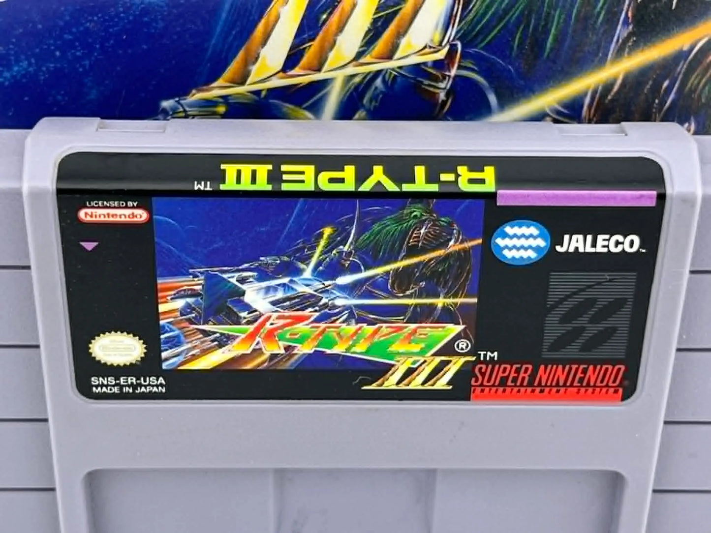 R-Type III 3 The Third Lightning Super Nintendo SNES