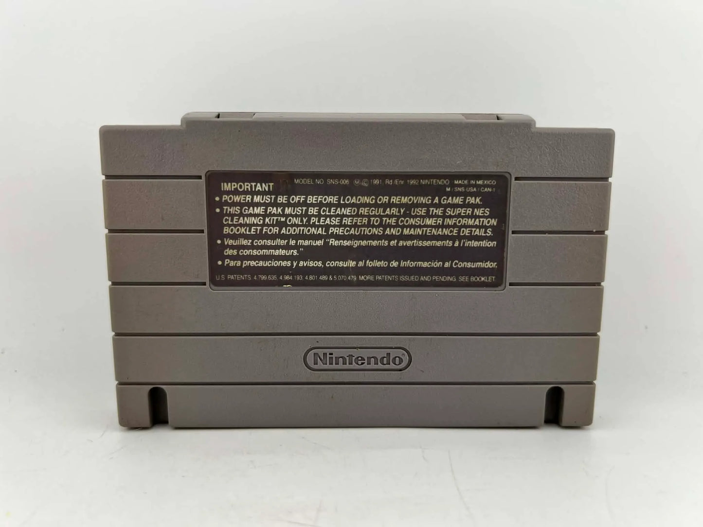 Kyle Petty's No Fear Racing super nintendo snes
