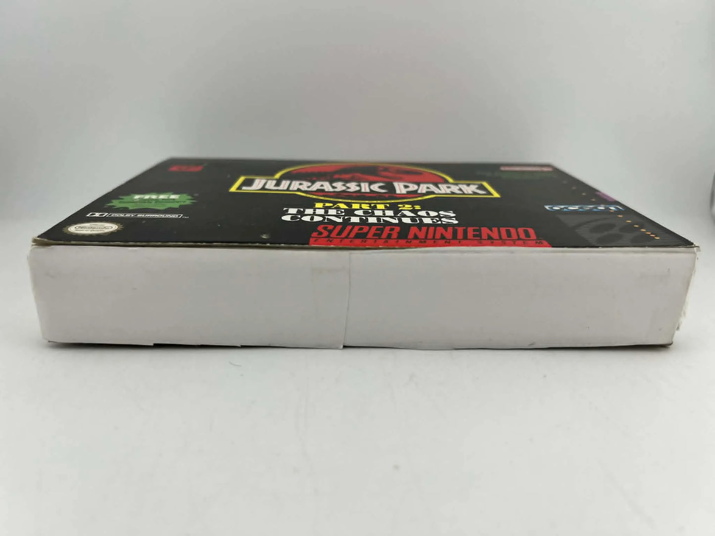 JURASSIC PARK 2 THE CHAOS CONTINUES en boite SUPER NINTENDO SNES