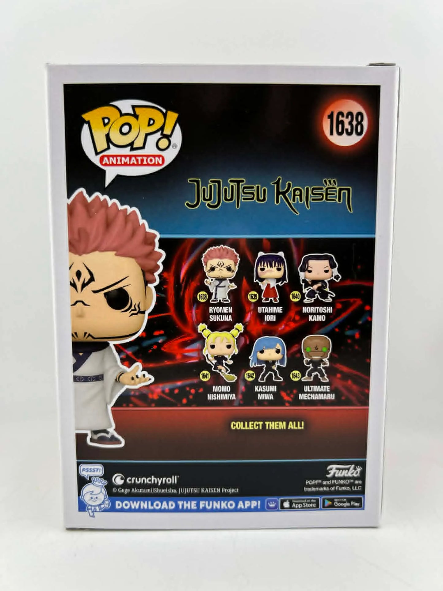 RYOMEN SUKUNA - Jujutsu Kaisen Funko POP! Animation #1638 Vinyl
