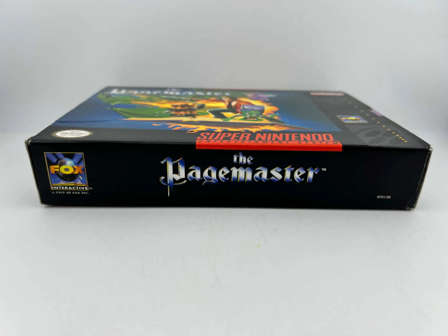 THE PAGEMASTER en boite SUPER NINTENDO SNES