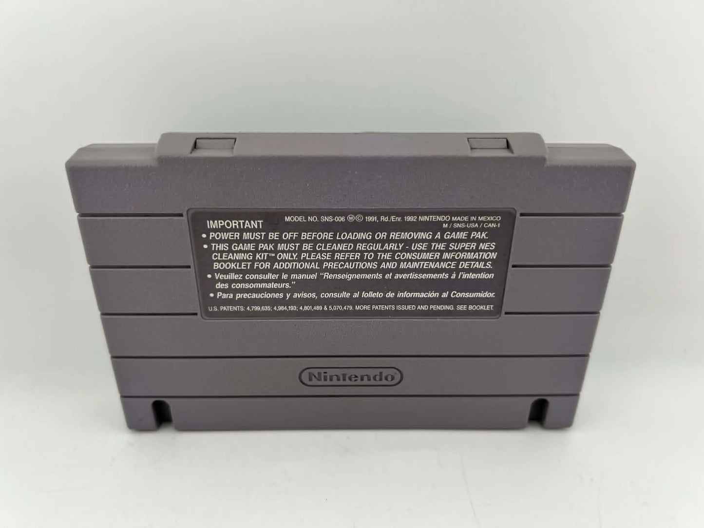 WAR 3010 THE REVOLUTION SUPER NINTENDO SNES