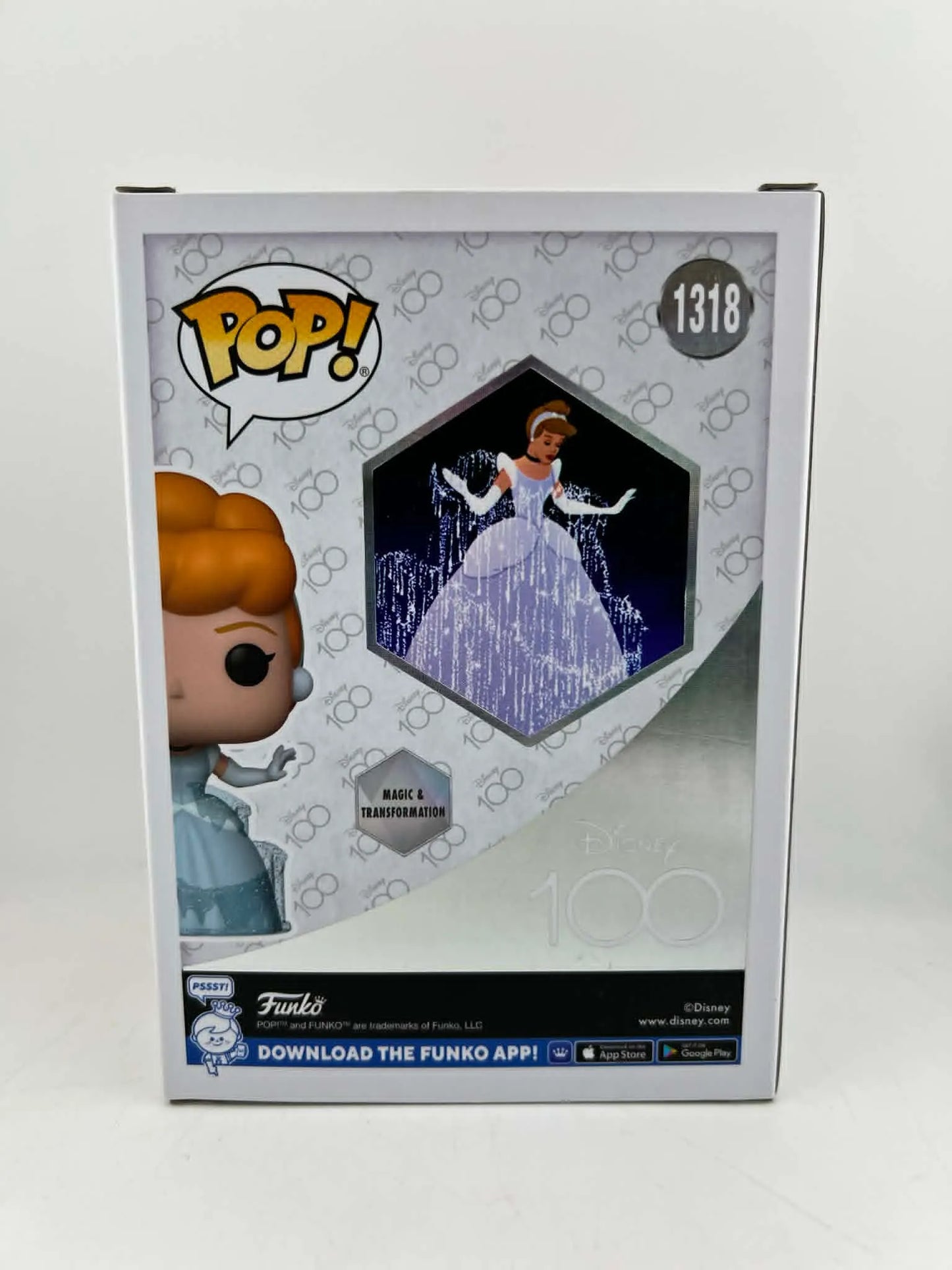 Figurine Funko Pop Disney 100 #1318 Cendrillon