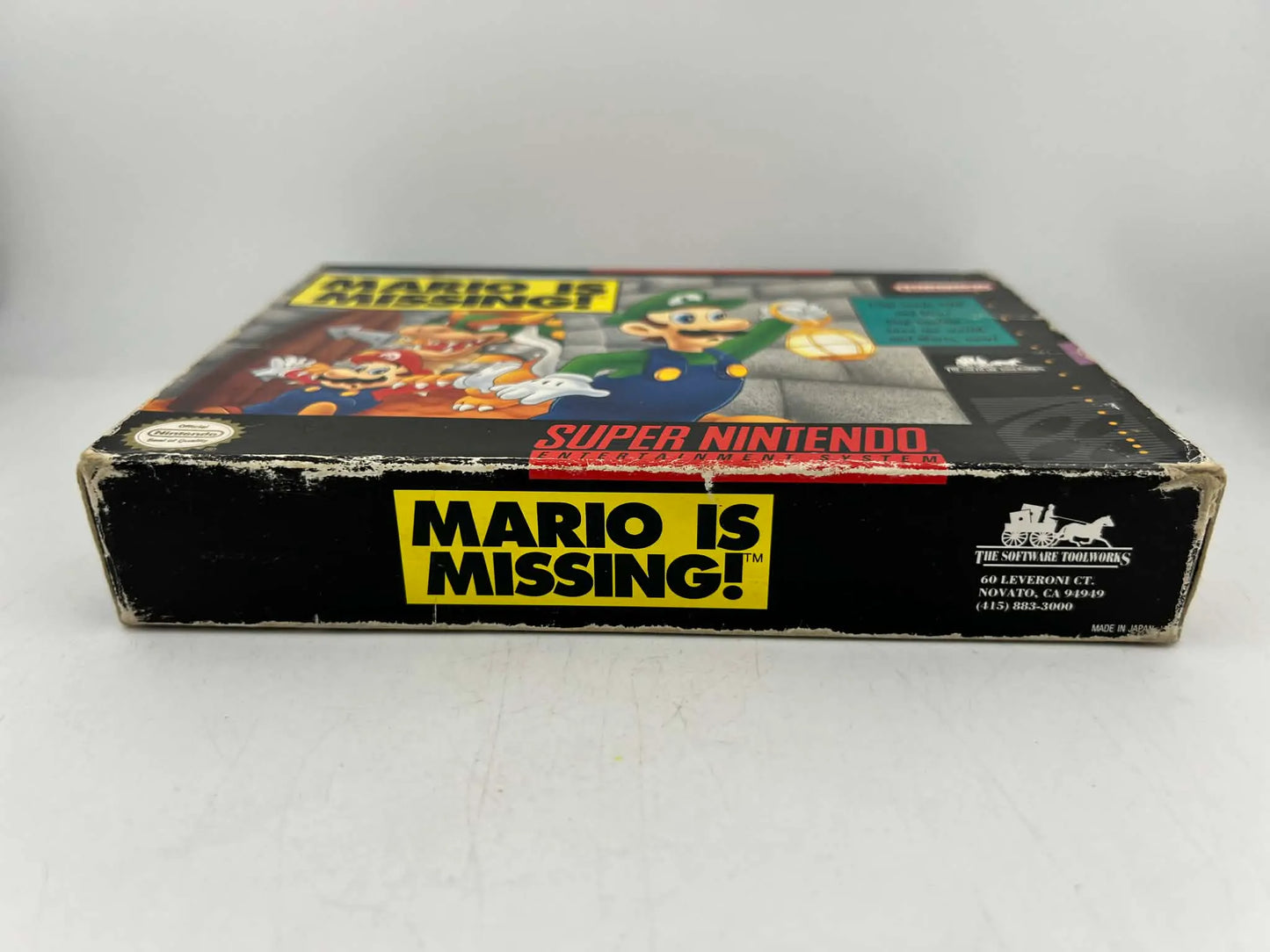 MARIO IS MISSING ! EN BOITE SUPER NINTENDO SNES