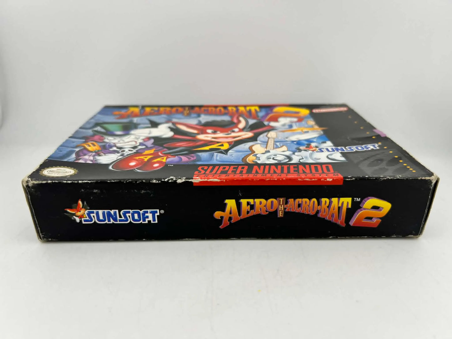 AERO THE ACRO-BAT 2 EN BOITE SUPER NINTENDO SNES