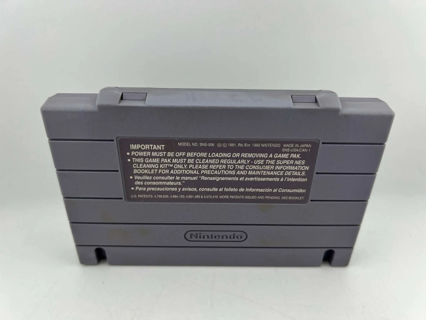 SUPER TURRICAN SUPER NINTENDO SNES