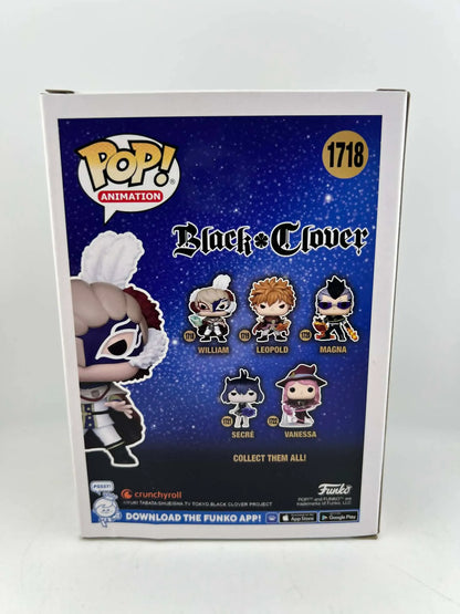 Funko POP! Animation - Black Clover S2 Vinyl Figure - WILLIAM #1718
