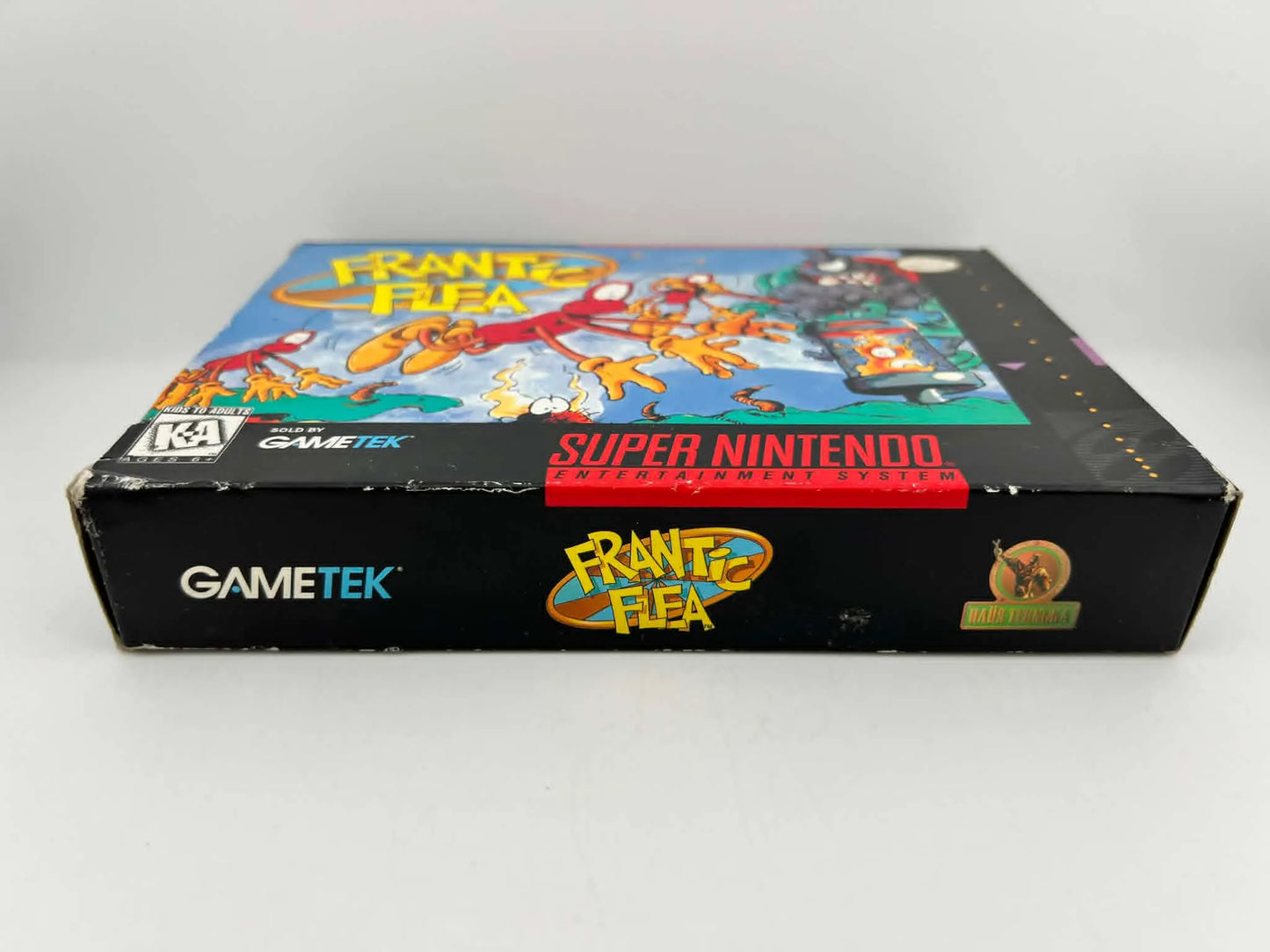 FRANTIC FLEA EN BOITE SUPER NINTENDO SNES