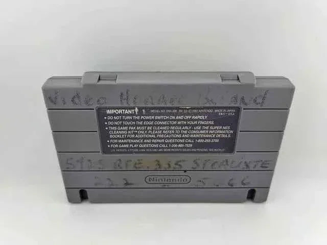 Super Tennis Super Nintendo Snes