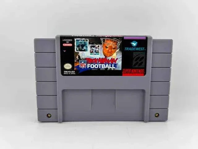 Troy Aikman NFL Football Super Nintendo SNES