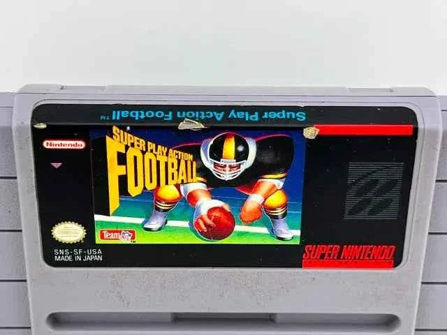 Super Play Action Football Super Nintendo Snes