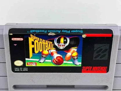 Super Play Action Football Super Nintendo Snes