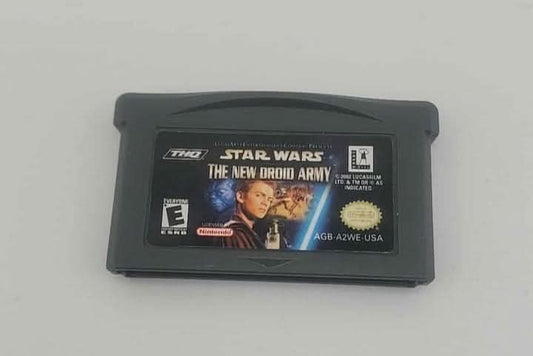 Star Wars The New Droid Army Game Boy Advance GBA jeux video game-x