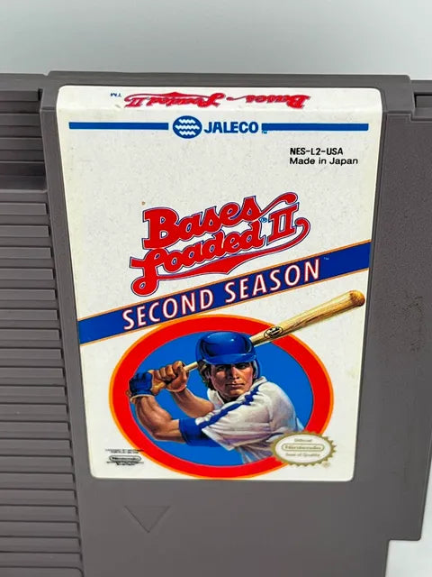 Bases Loaded II 2 Second Season Nintendo Nes