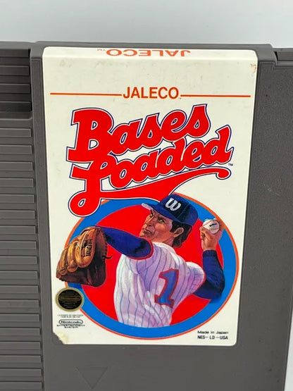 Bases Loaded (Jaleco Orange) Nintendo Nes