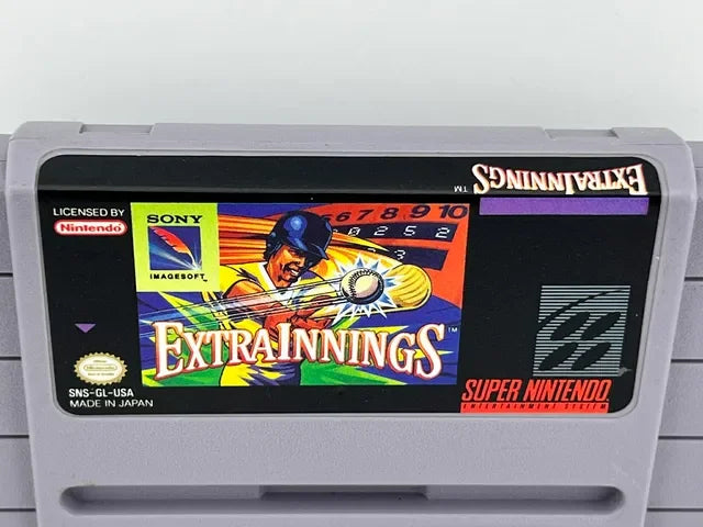 Extra Innings Super Nintendo Snes