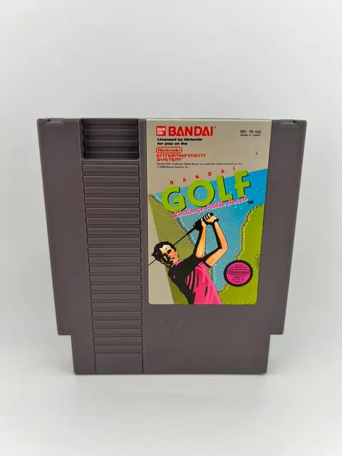 Bandai Golf Challenge At Pebble Beach Nintendo Nes