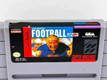 John Madden Football Super Nintendo Snes