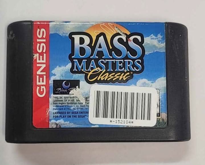 BASS MASTERS CLASSIC SEGA GENESIS SG sega