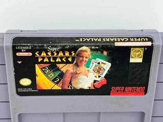 Super Caesar's Palace Super Nintendo Snes