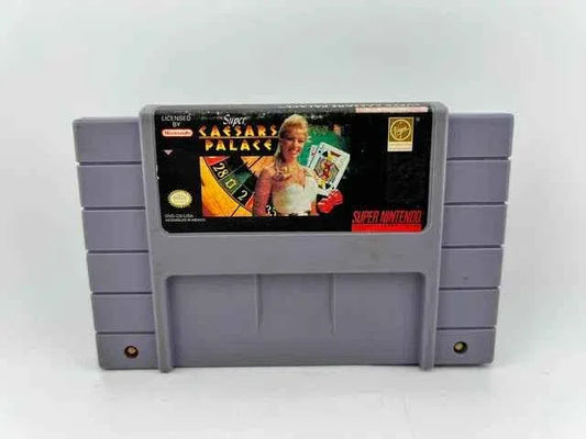 Super Caesar's Palace Super Nintendo Snes