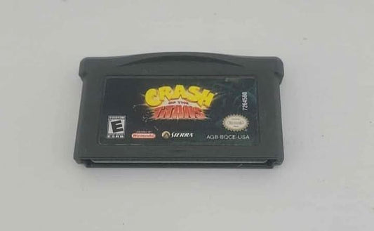Crash of the Titans GameBoy Advance GBA sierra
