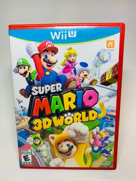 SUPER MARIO 3D WORLD NINTENDO WIIU - jeux video game-x