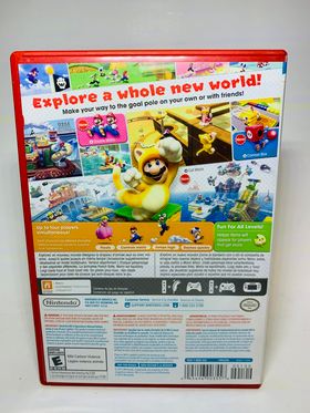 SUPER MARIO 3D WORLD NINTENDO WIIU - jeux video game-x