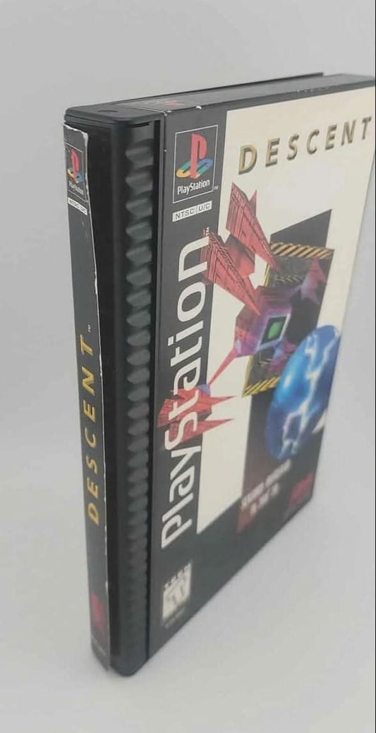 Descent Long Box Playstation PS1 interplay