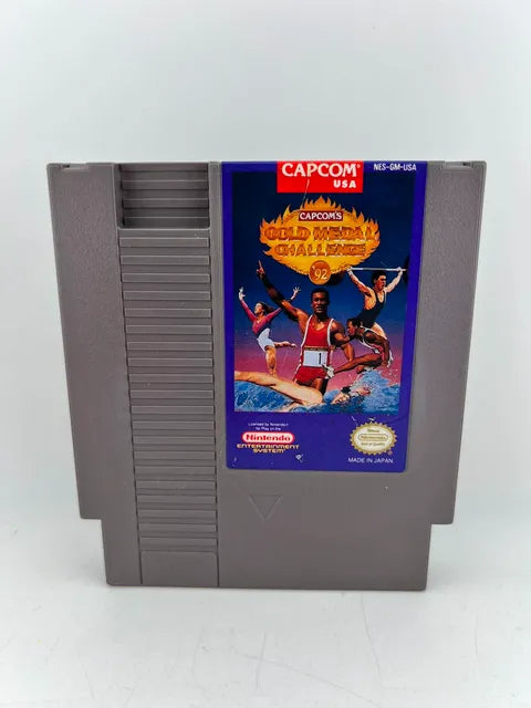 Capcom's Gold Medal Challenge 92 Nintendo Nes