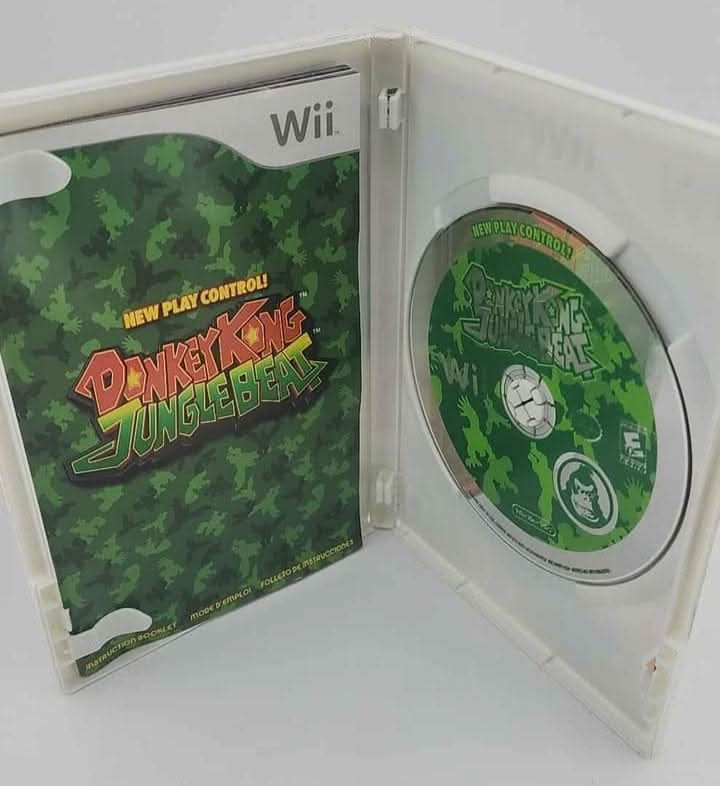 New Play Control: Donkey Kong Jungle Beat Nintendo Wii NINTENDO