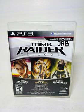 THE TOMB RAIDER TRILOGY PLAYSTATION 3 PS3 - jeux video game-x