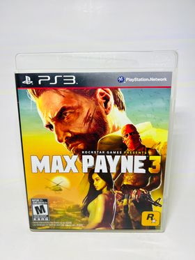 MAX PAYNE 3 PLAYSTATION 3 PS3 - jeux video game-x