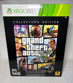 GRAND THEFT AUTO V GTA 5 Collector's Edition XBOX 360 X360 - jeux video game-x