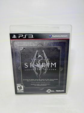 THE ELDER SCROLLS V 5: SKYRIM LEGENDARY EDITION PLAYSTATION 3 PS3 - jeux video game-x