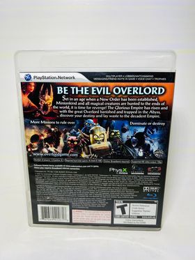 OVERLORD II 2 PLAYSTATION 3 PS3 - jeux video game-x